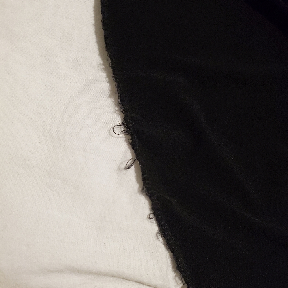 Black + Rhinestone Gown - Picture 3 of 5